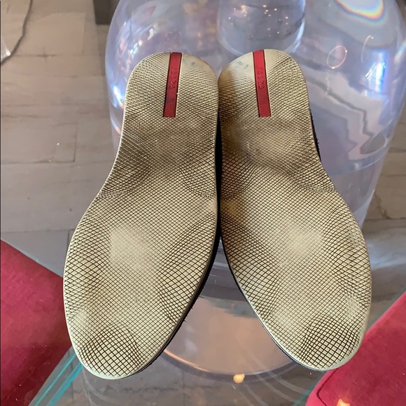 Black Suede Loafers/Flats by Prada size 35 - Picture 7 of 8